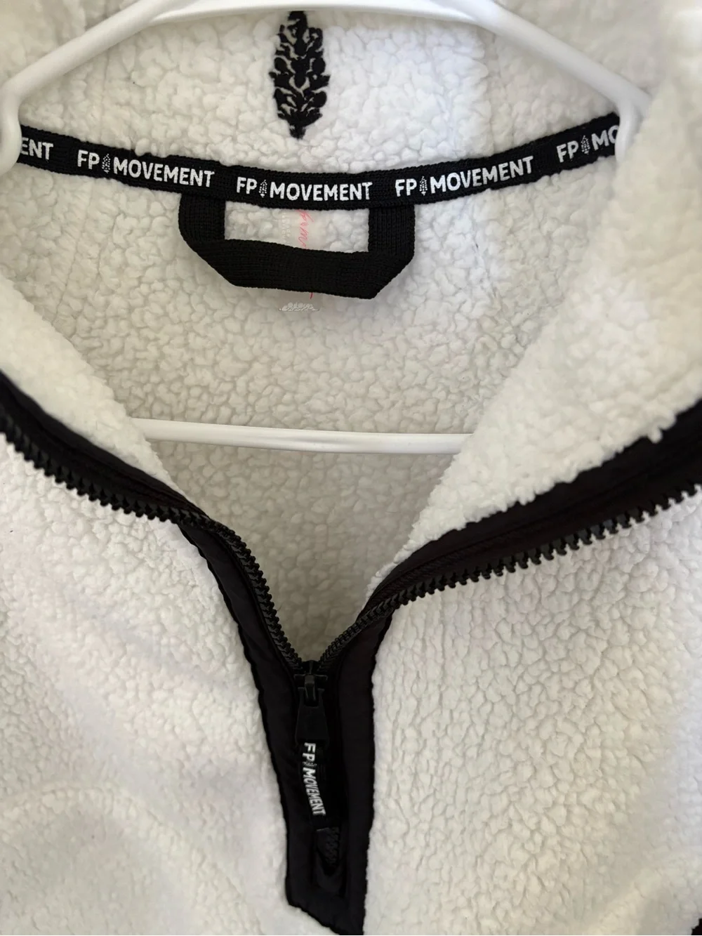 Free People FP Movement Mountain High Half Zip Fleece
White and Black Contrast - Picture 5 of 8